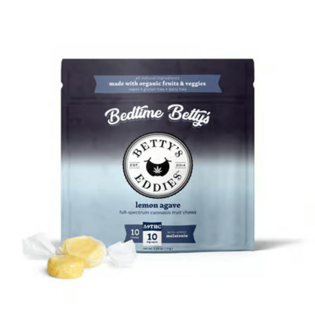 Betty's Eddies Lemon Agave 400mg Taffy