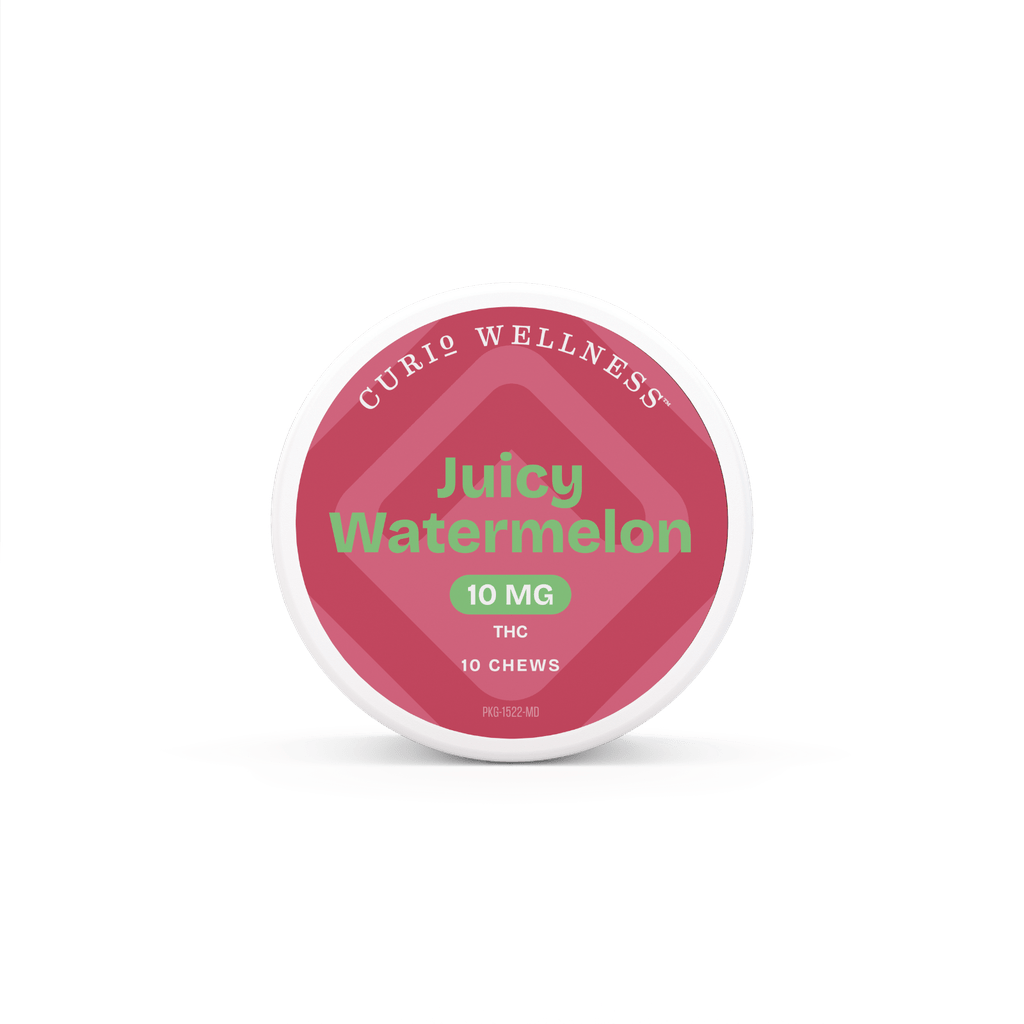 Curio Wellness Juicy Watermelon Gummy 400mg