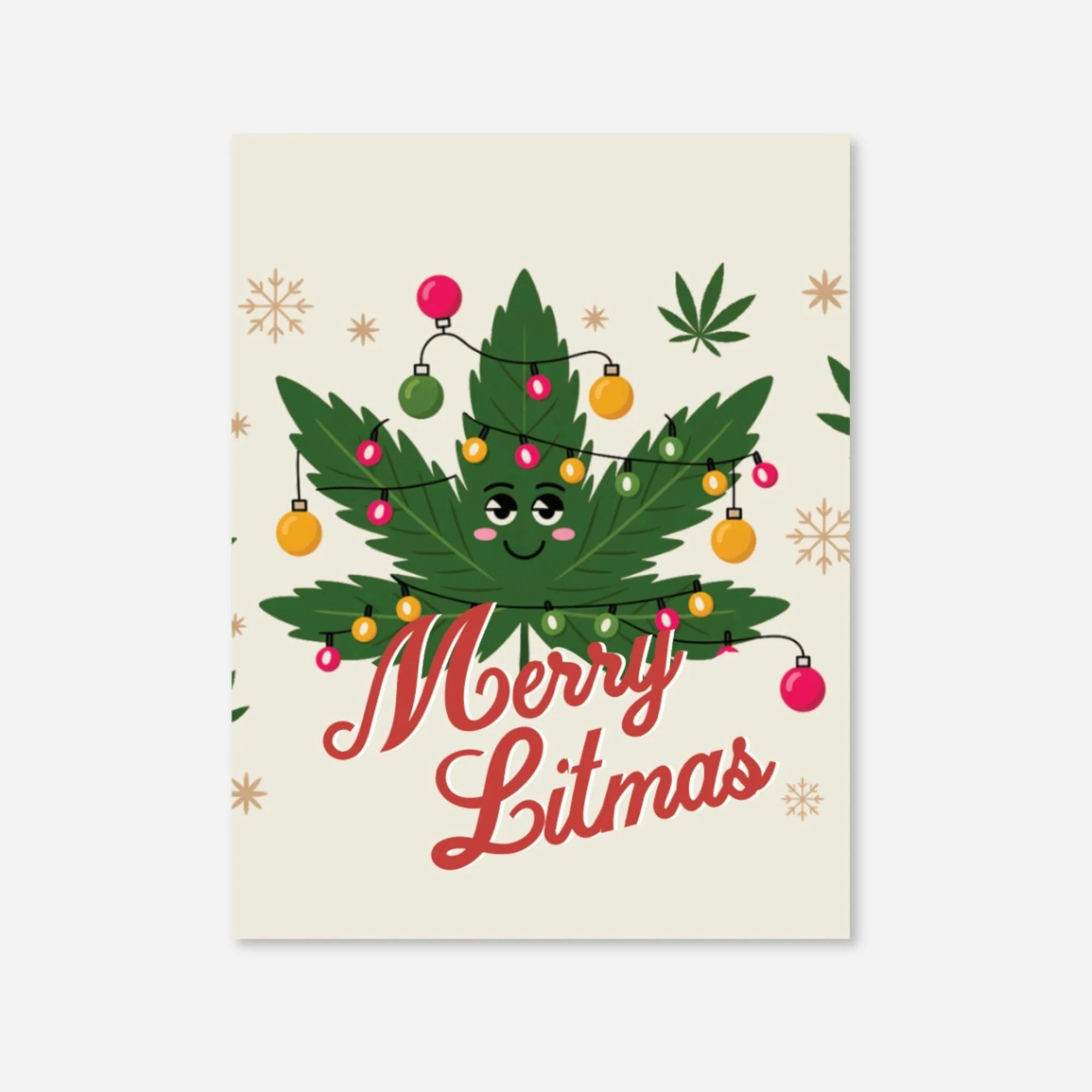 Merry Litmas - KushKard w/One Hitter