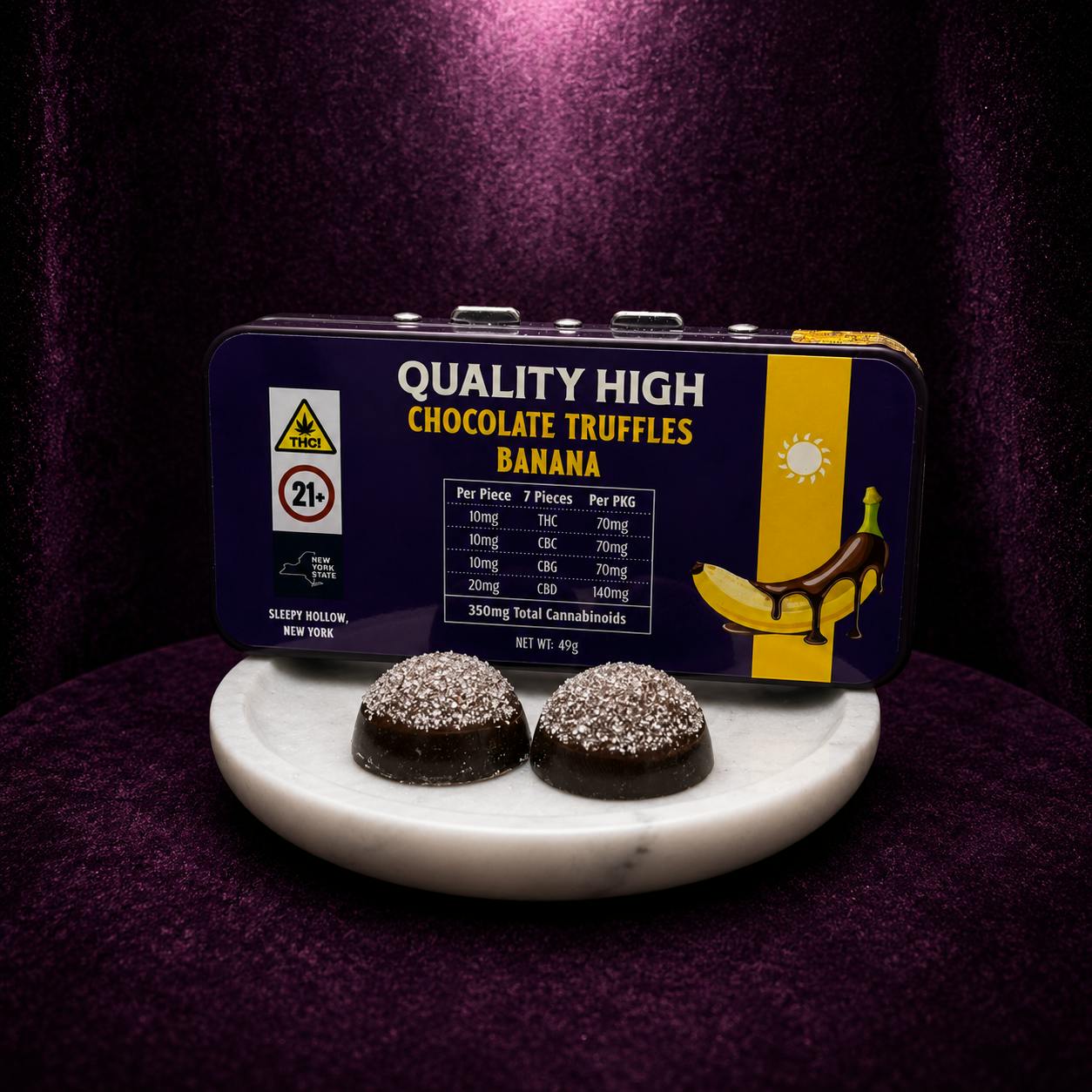 Chocolate Truffles - Banana