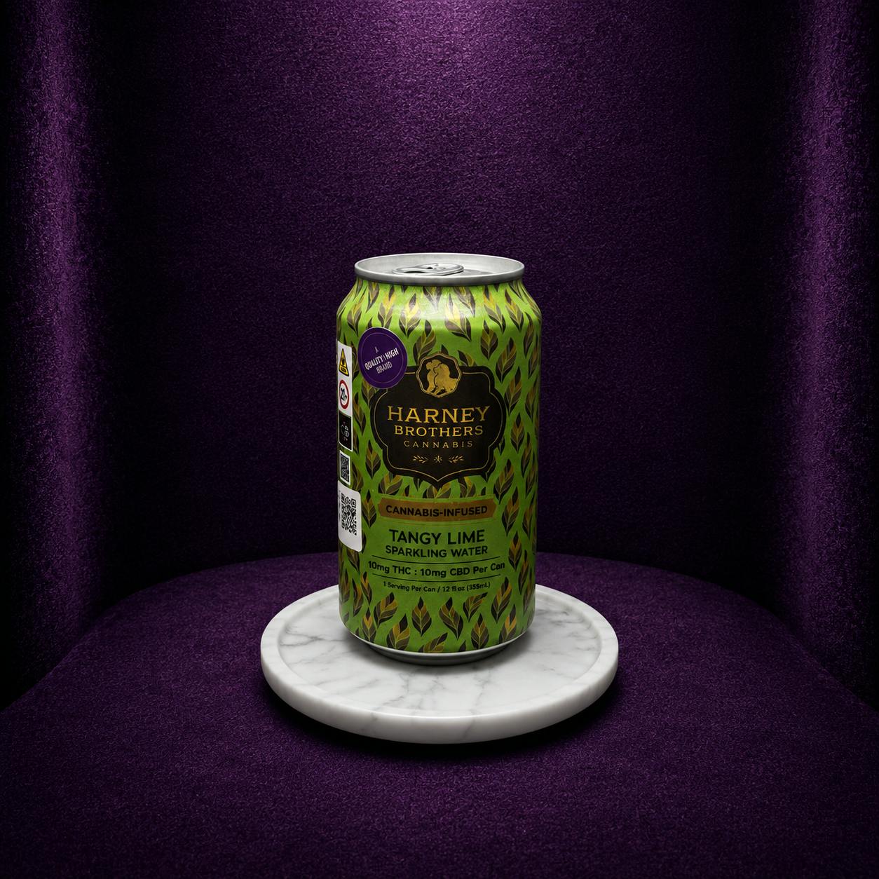 Tangy Lime Sparkling Water 12oz