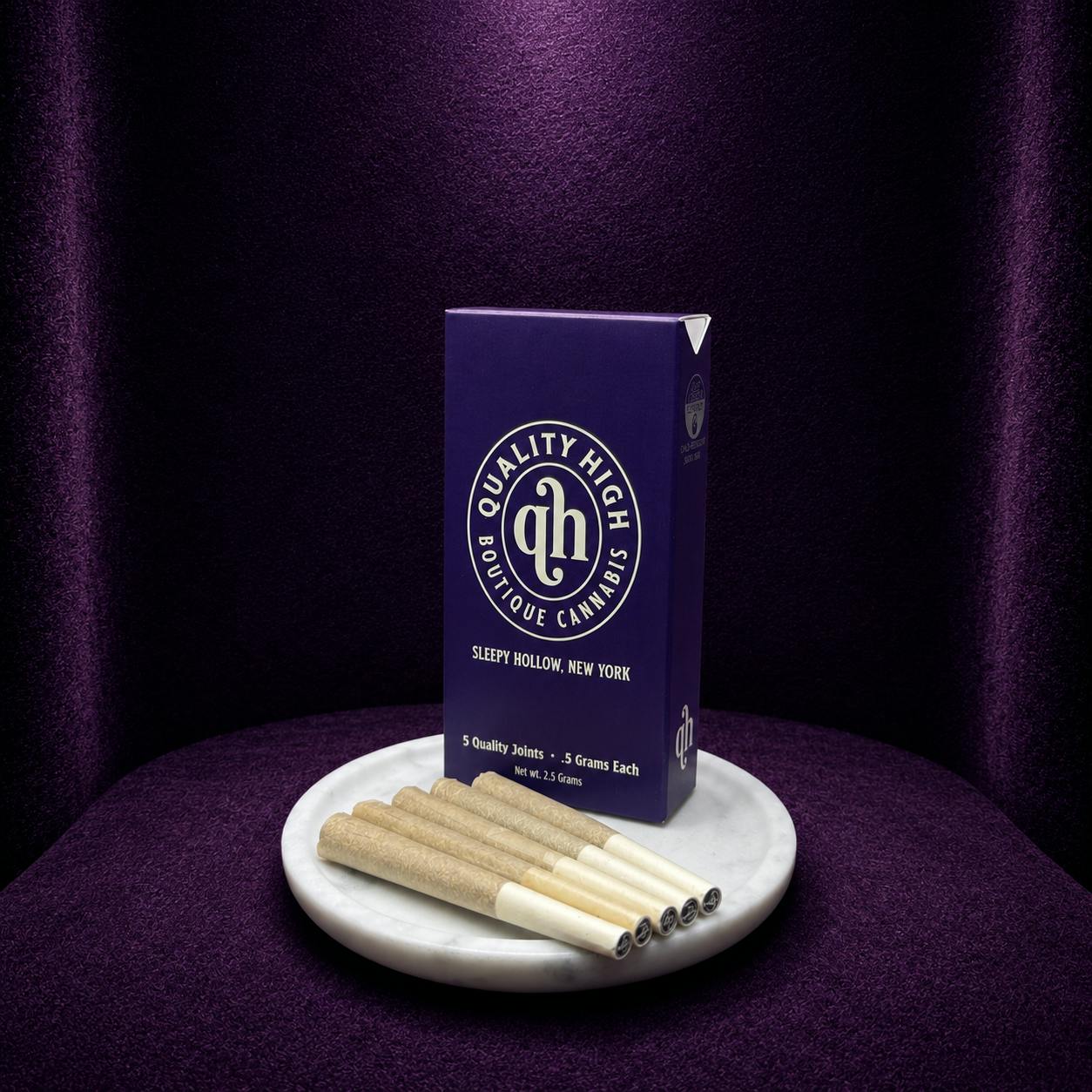 5 Pack 0.5g Pre-Rolls - Cake Mix