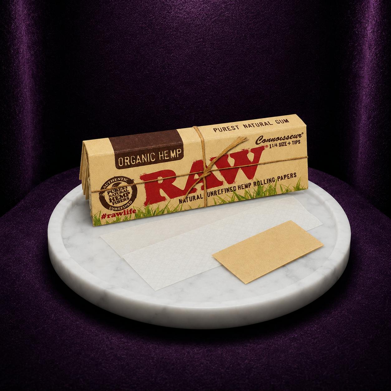 Raw Organic Hemp 1 1/4