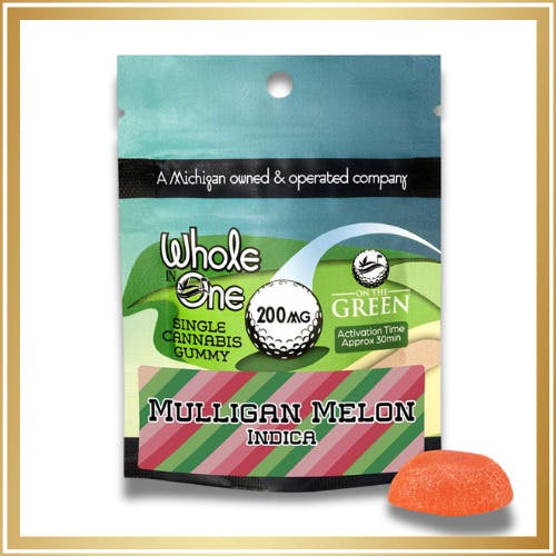 Whole In One - Distillate Gummy - Mulligan Melon - 1x at Planet Purple Provisioning Center