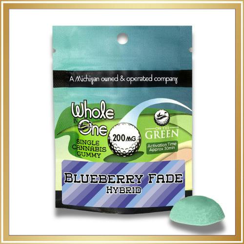 Whole In One - Distillate Gummy - Blueberry Fade - 1x at Planet Purple Provisioning Center
