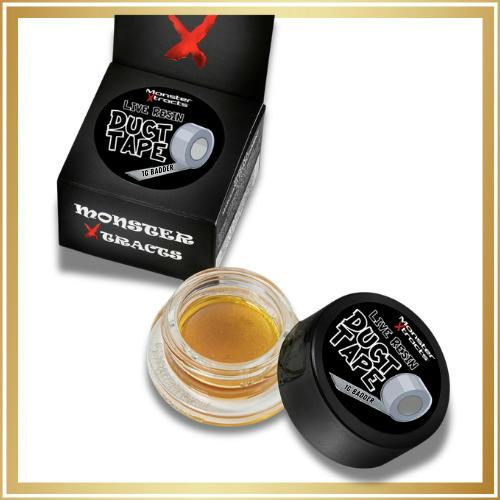Monster X - Live Resin Badder - Duct Tape