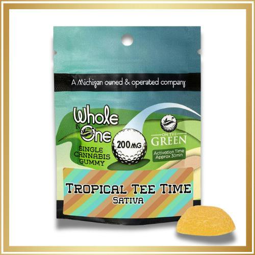 Whole In One - Distillate Gummy - Tropical Tee Time - 1x at Planet Purple Provisioning Center