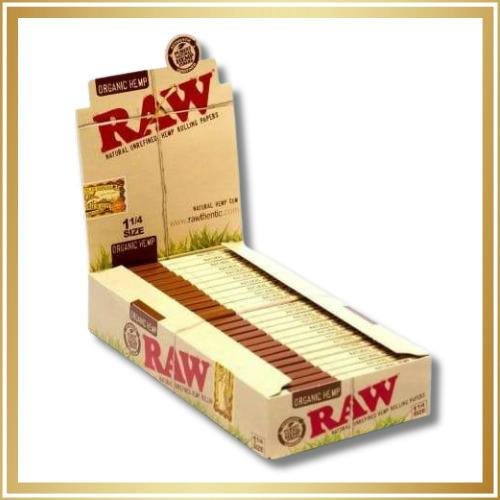 RAW - Organic Hemp Papers - 1 1/4 at Planet Purple Provisioning Center