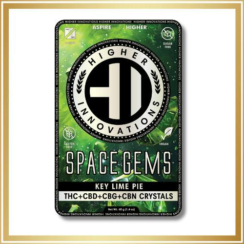 Higher Innovations - 2:1:1:1 THC:CBN:CBD:CBG - Hard Candy - Key Lime Pie - 20x