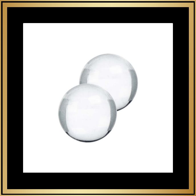 6mm Clear Terp Balls ( 2 Count) at Planet Purple Provisioning Center