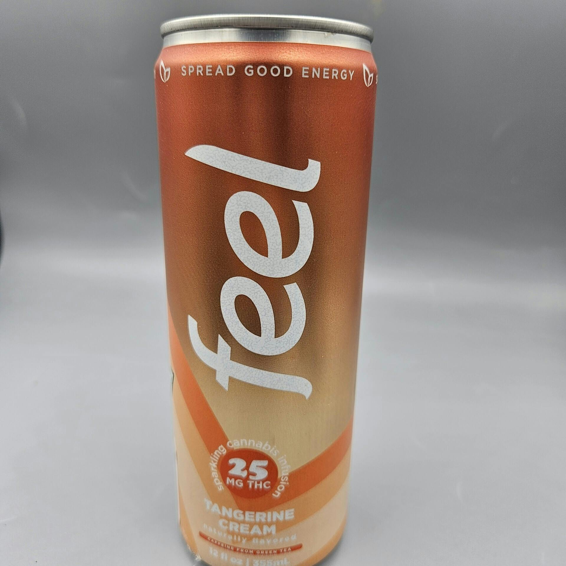Feel Energy | Tangerine Cream | 25mg thc + 60 mg caffeine at Planet Purple Provisioning Center