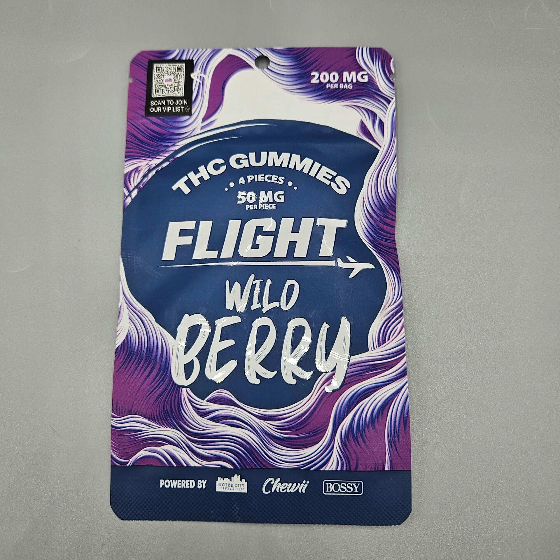 Flight | Wild Berry Gummy | 200MG