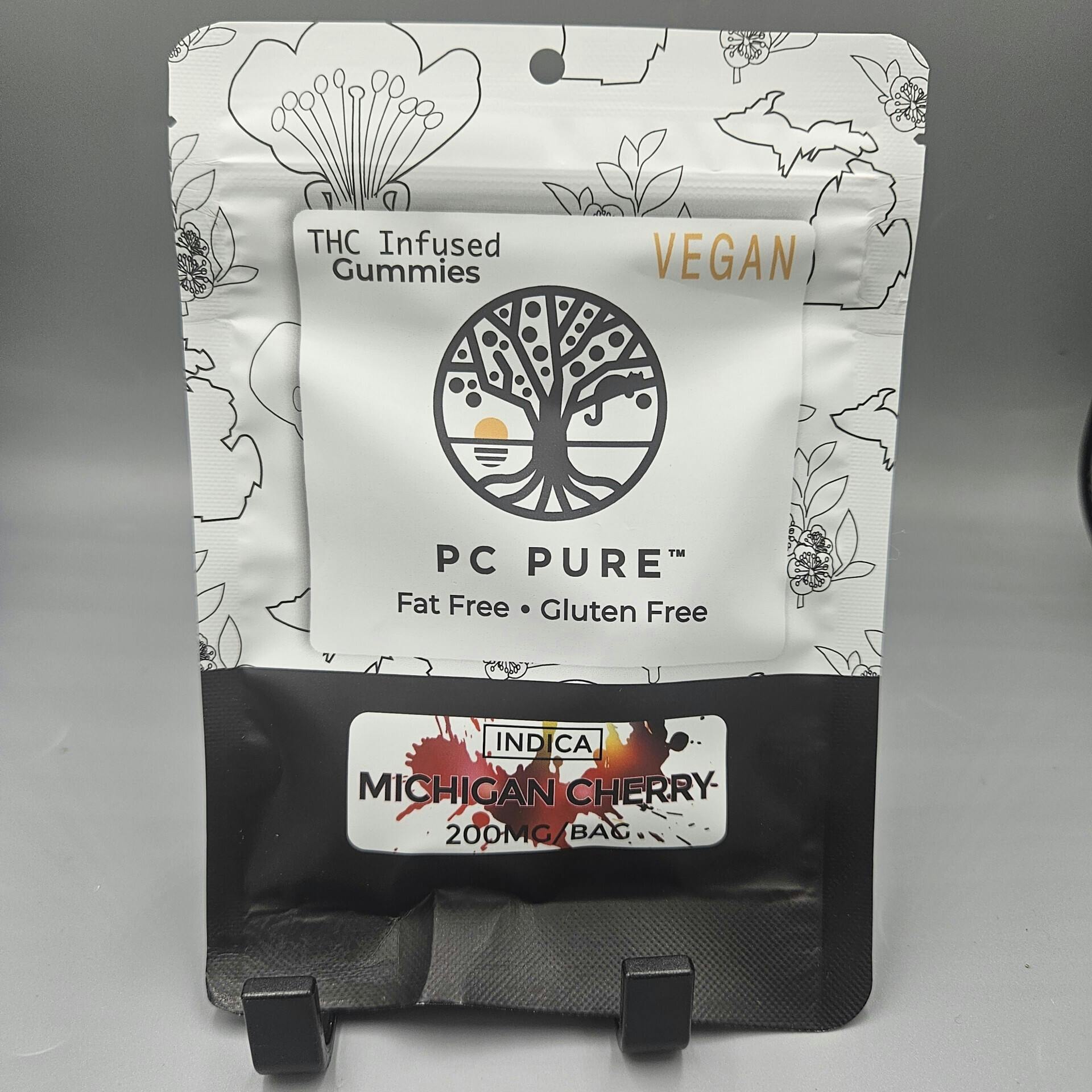 Michigan Cherry | THC Gummies | 10x20mg | Indica