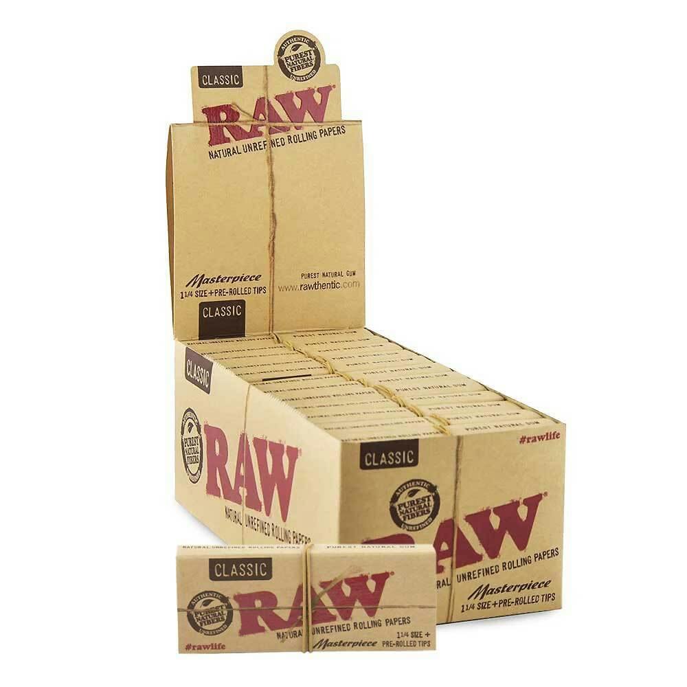 RAW MASTERPIECE 1 1/4 W/TIP