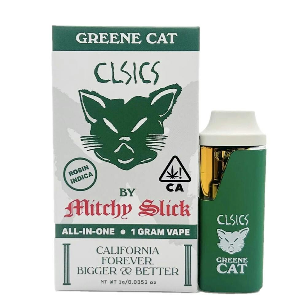 CLSICS X Mitchy Slick — Greene Cat