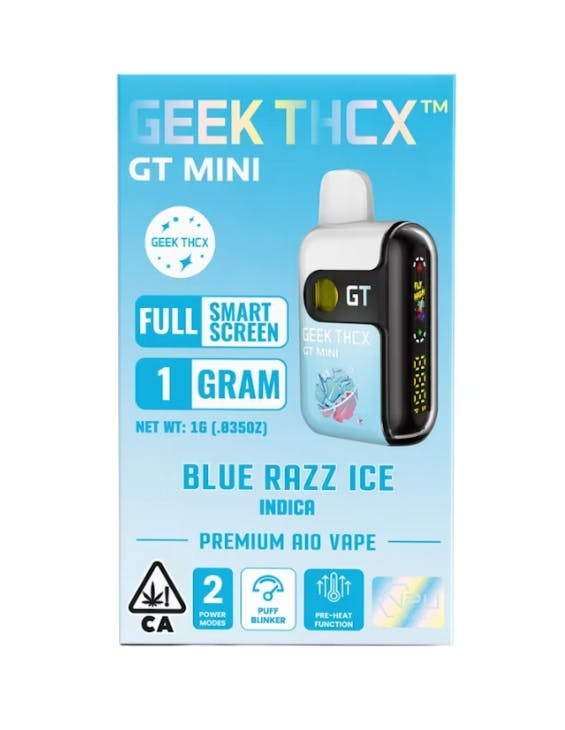 Geek THCx: Blue Razz Ice
