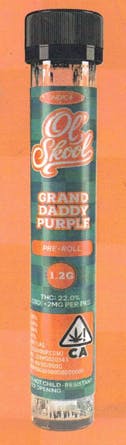 Ol' Skool | Grand Daddy Purpple (I) | 1.2g Preroll