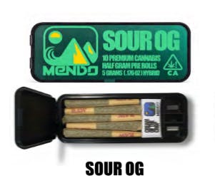 Mendo | Sour OG (H) | .5g X 10pk Prerolls