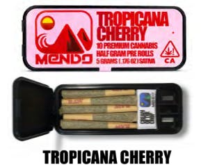 Mendo | Tropicana Cherry (S) | .5g X 10pk Prerolls