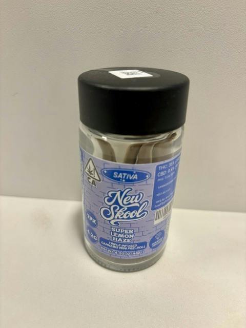 New Skool | Super Lemon Haze (S) | .6g X 7pk Infused