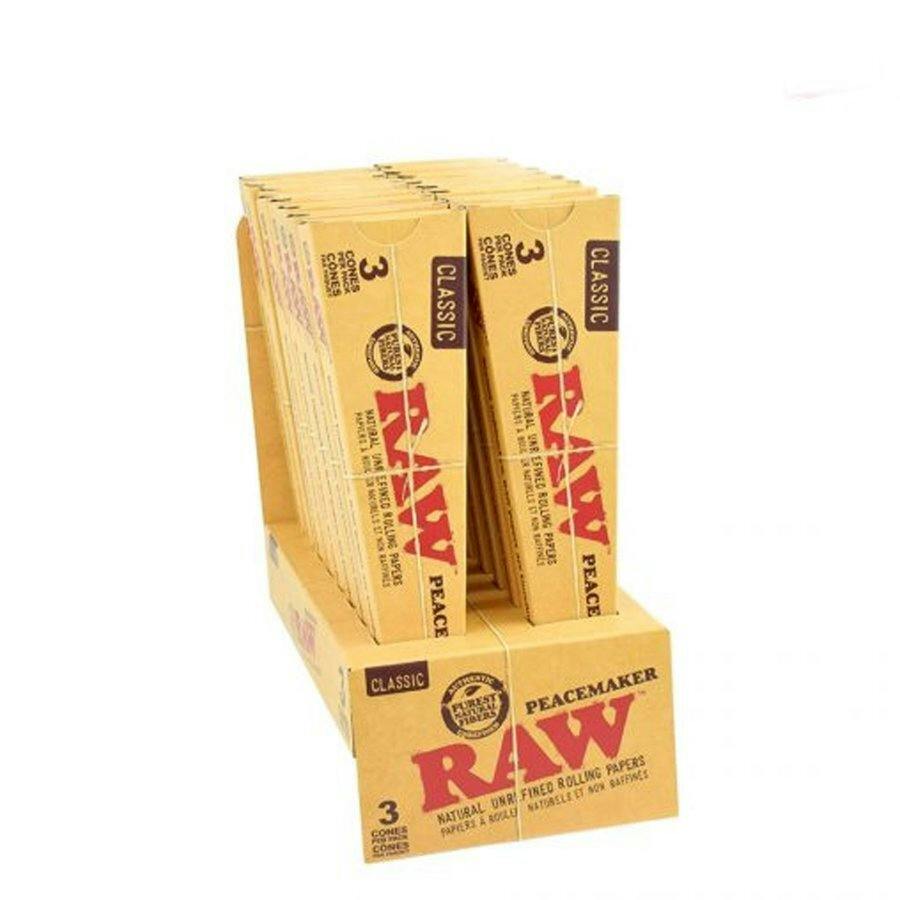 Raw | Classic Cone | 3 Pack | Peacemaker