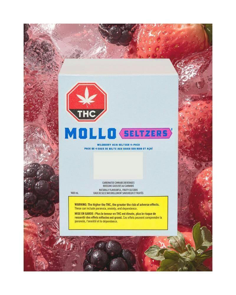 Wildberry Acai Seltzer Multipack | 40mg THC + 80mg CBG