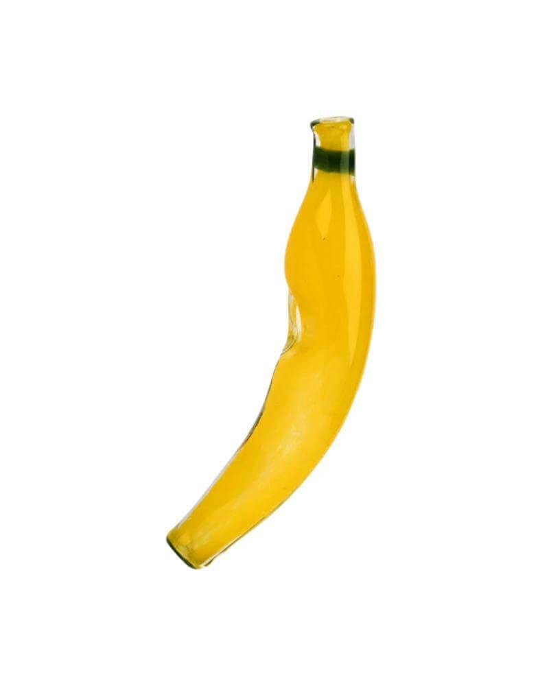 Red Eye Glass | 5" Banana | Hand Pipe