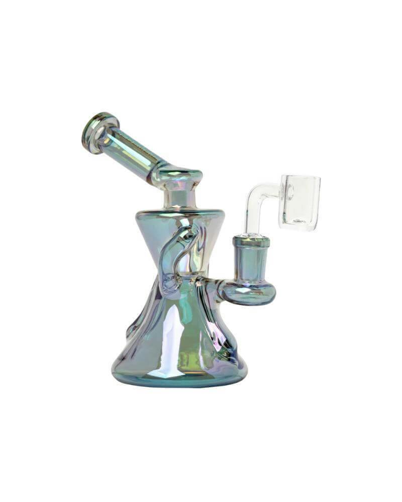 Red Eye Glass | 6" Terminator Gamma Recycler | Rig