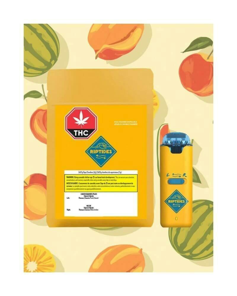 Liquid Diamonds Peach x Melon Dual Pen | 1g