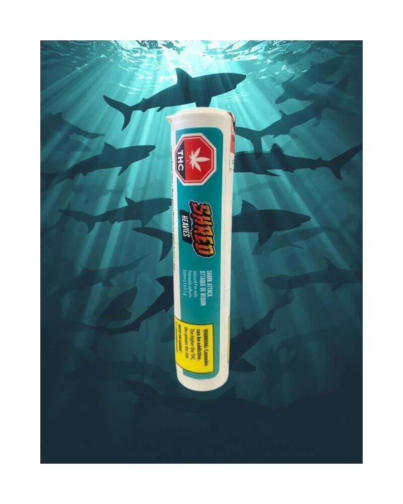 Shark Attack Heavies Infused Pre-Rolls | 3 x 0.5g