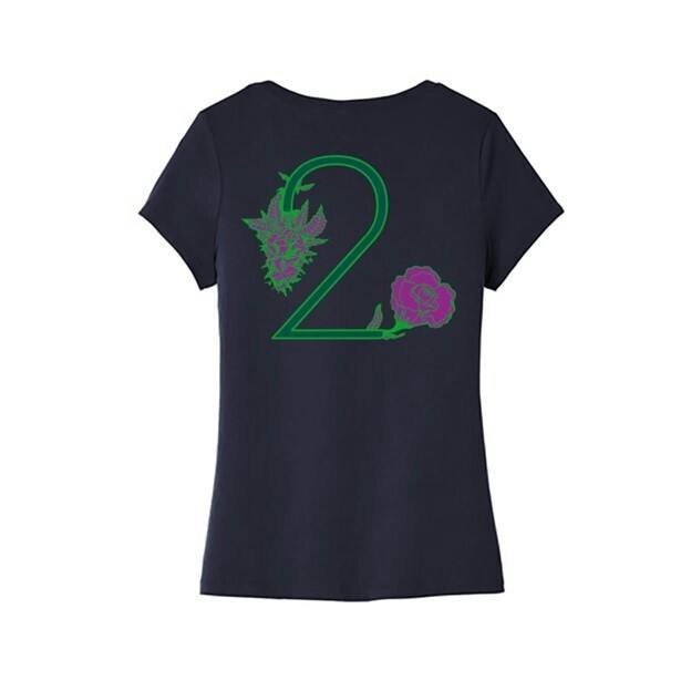 B2b Unisex Navy Scoop Neck L