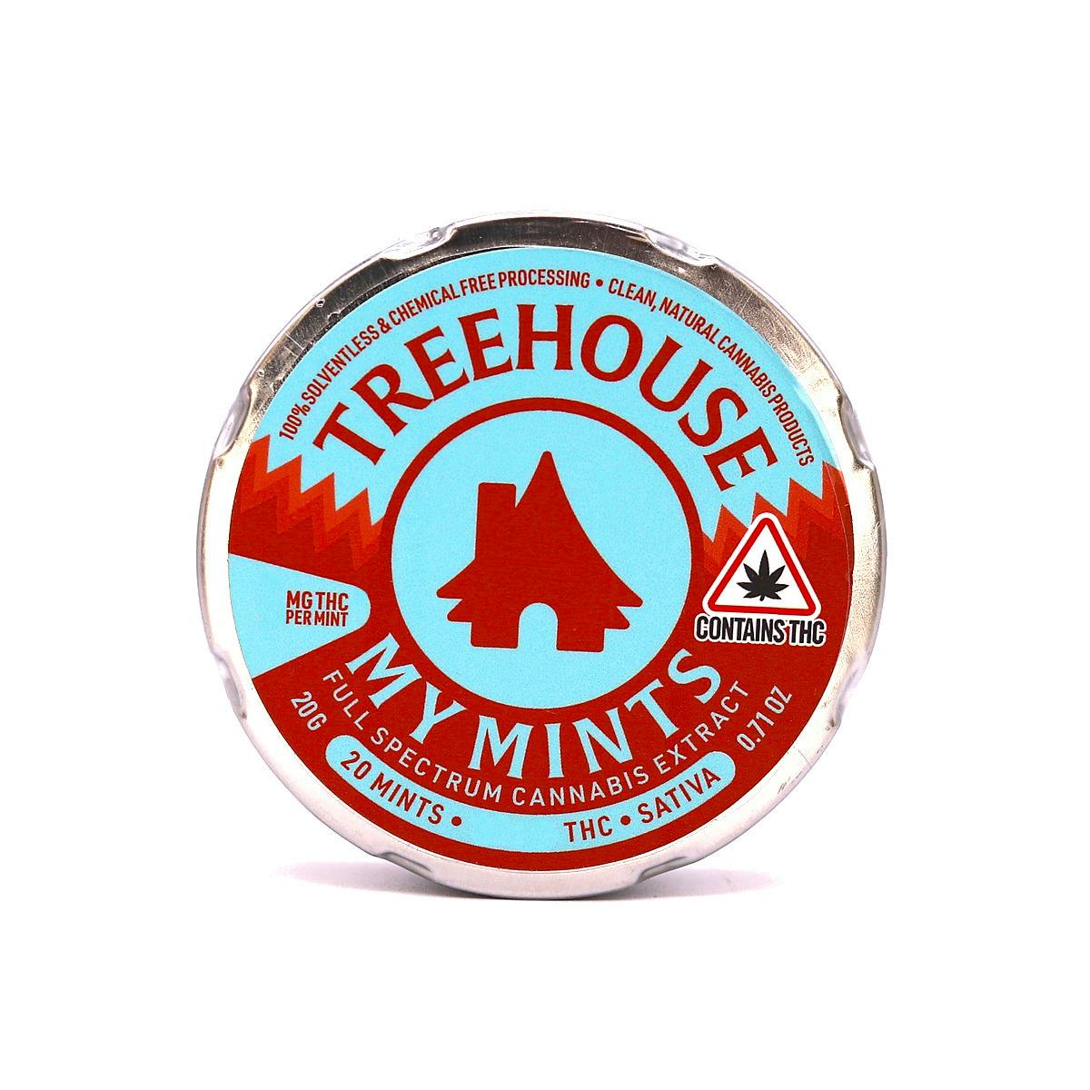 Treehouse Cannabis - 1:1 Mints - Hybrid - 100mg