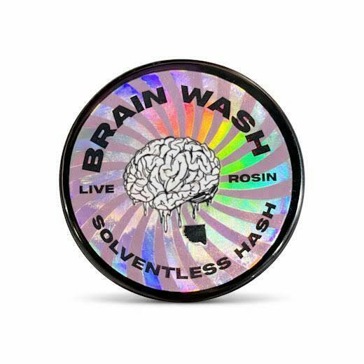 BRAIN WASH | 1G LIVE HASH ROSIN | SUGAR SHACK #3