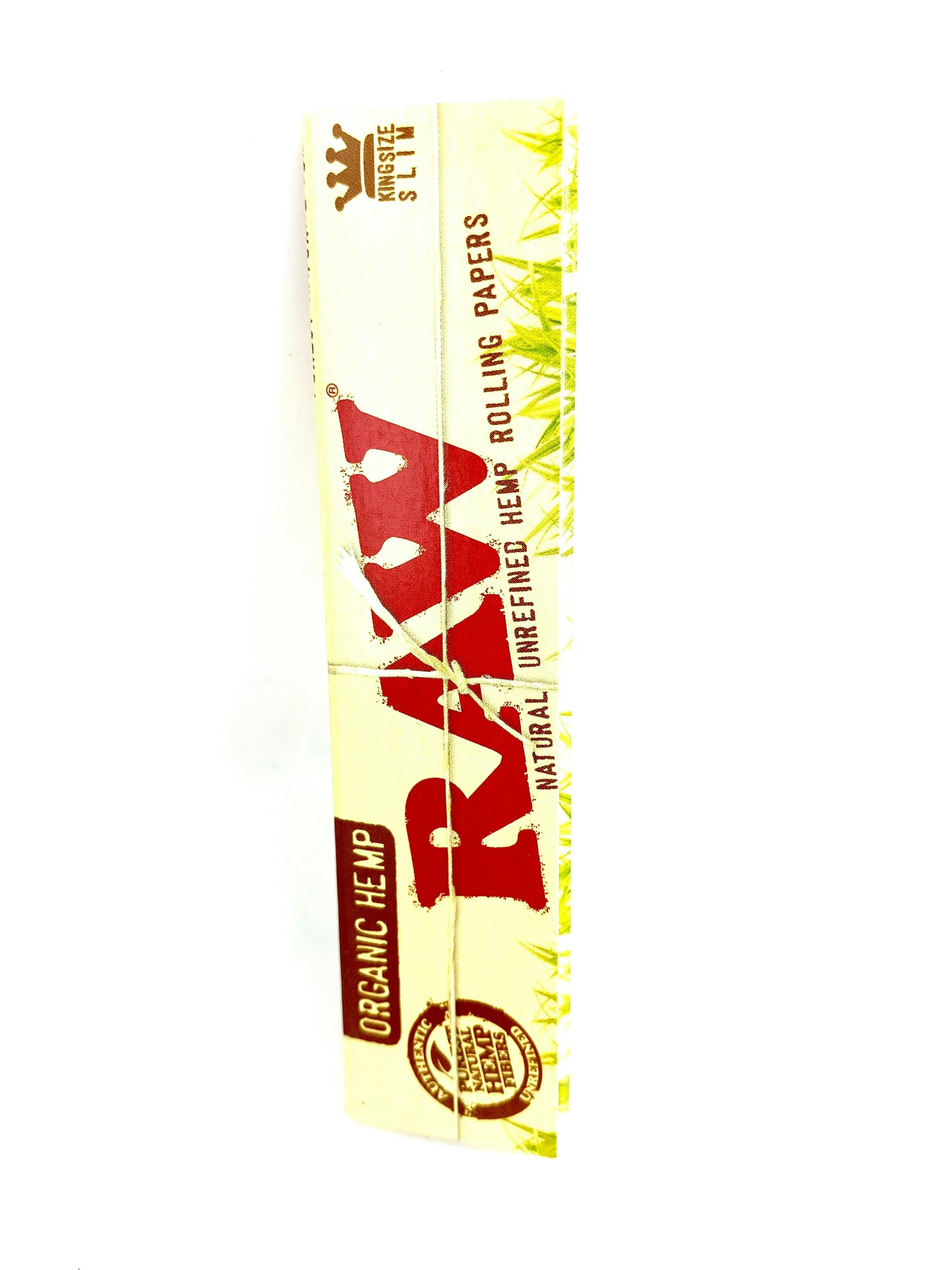 Raw - Organic Hemp - Kingsize Slim