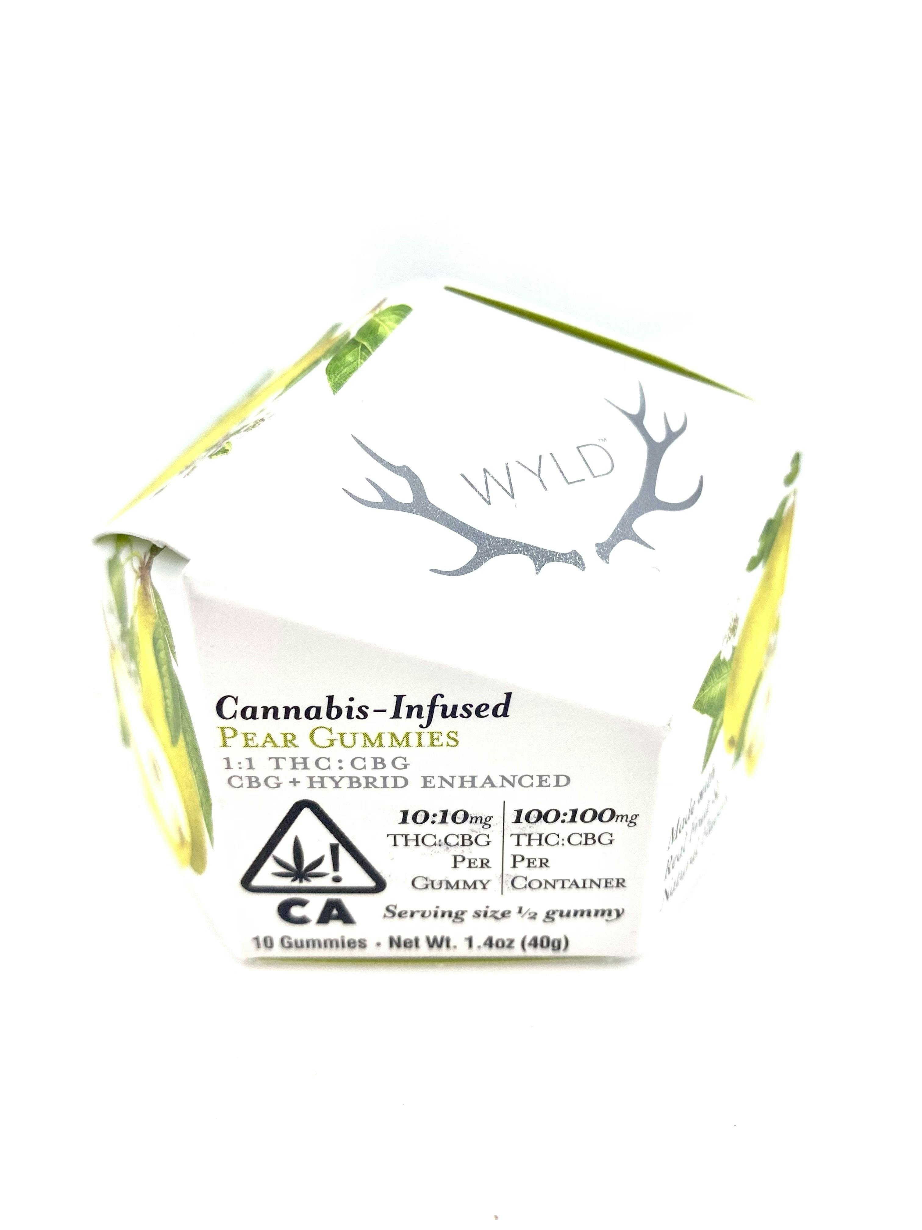 Pear Gummies - 1:1 CBG!:THC - 100mg