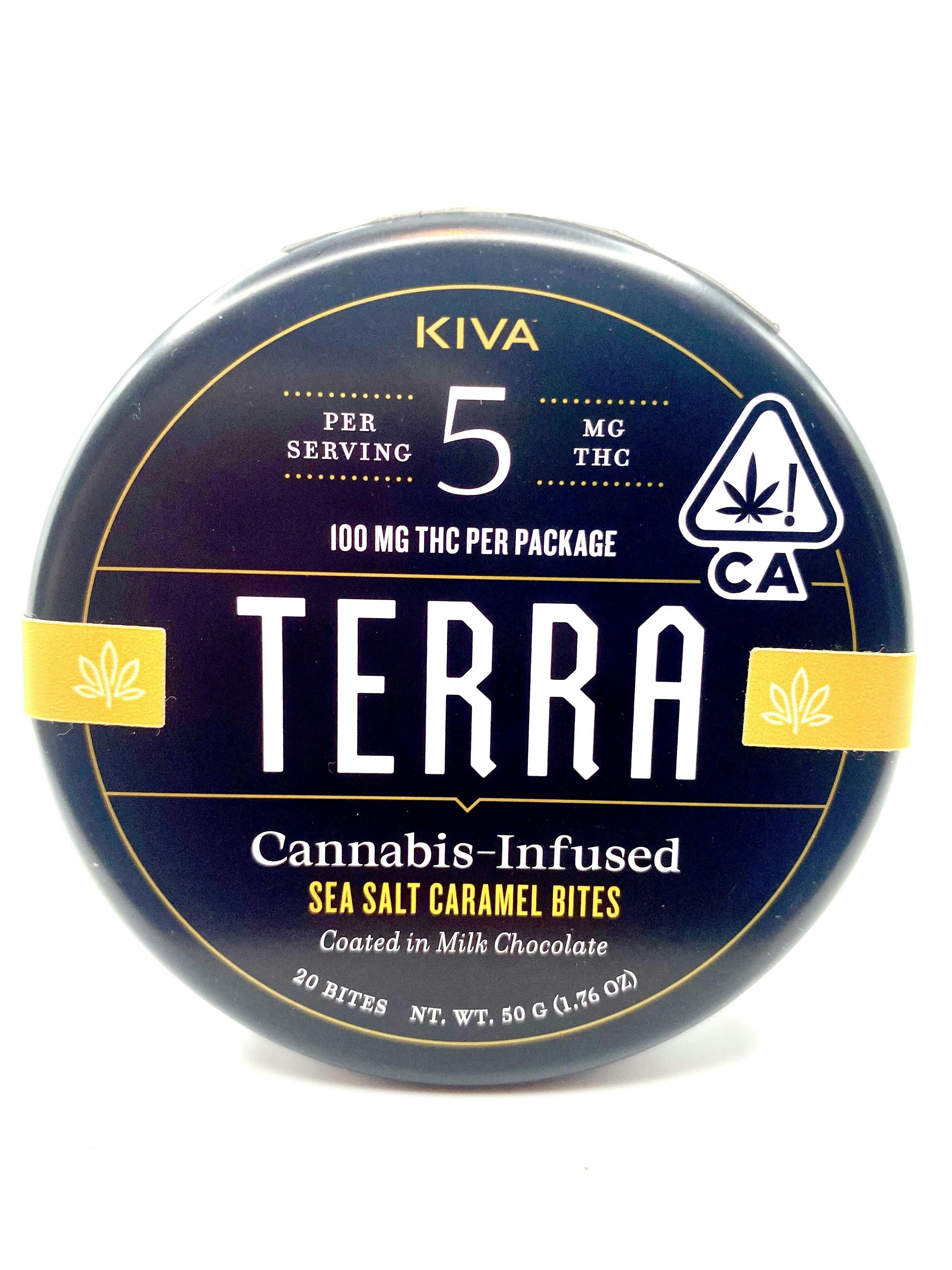 KIVA - TERRA — Bites - Milk Sea Salt Caramel