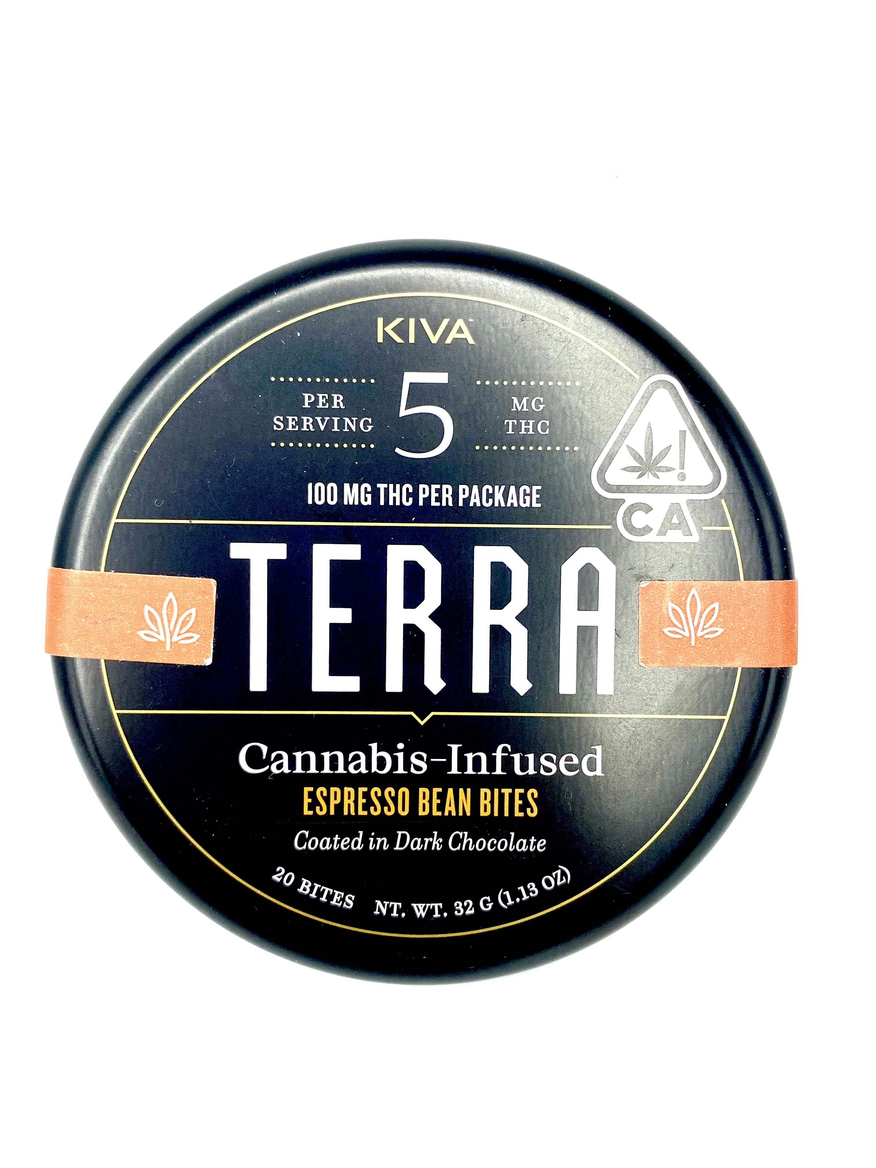 KIVA - TERRA — Bites - Dark Espresso Beans