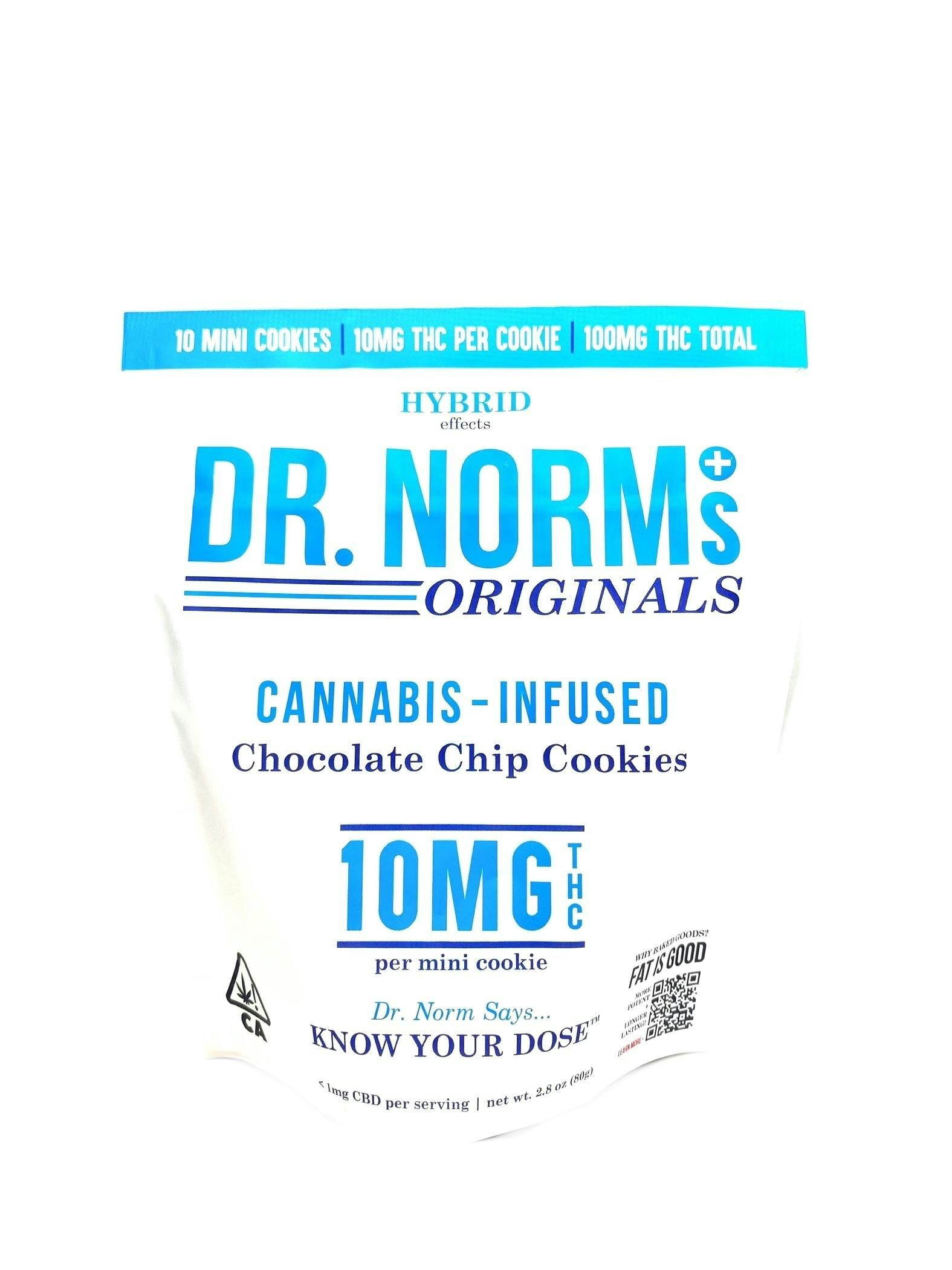 Hybrid! - Chocolate Chip Cookies - 100mg