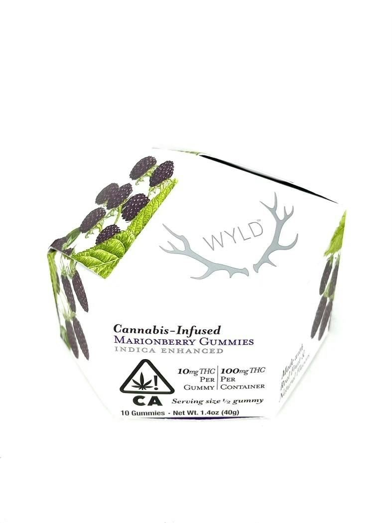 WYLD - Marionberry - Indica! - 100mg