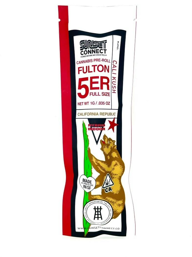 SUNSET CONNECT - Fulton Fiver - Cali Kush - 1g