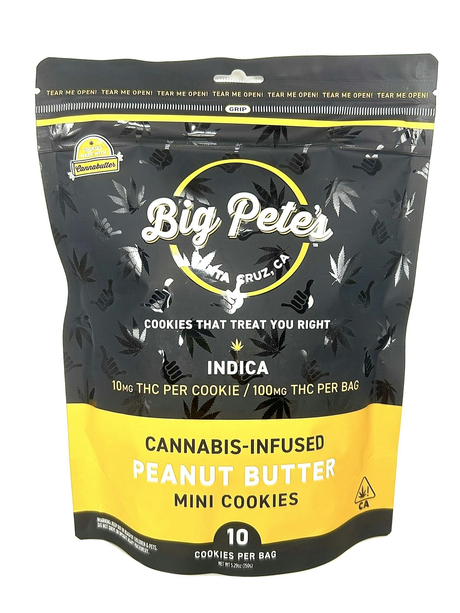 PEANUT BUTTER COOKIES | 10CT | INDICA | 200MG
