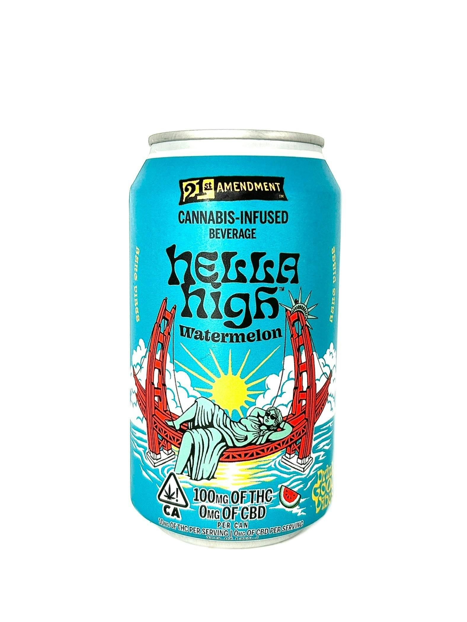 Hella High Watermelon (100mg)