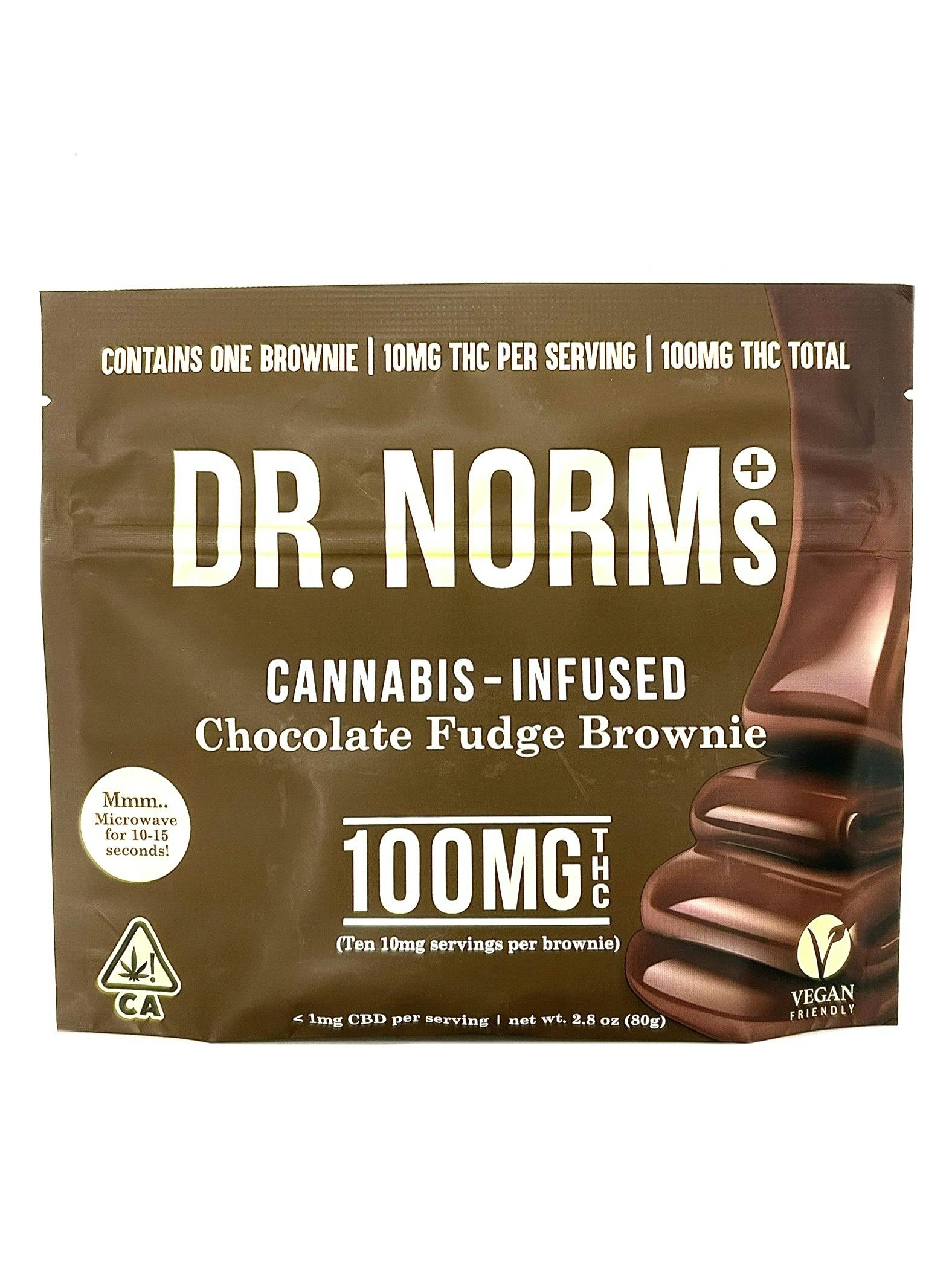 Dr. Norm’s - — Fudge Brownie