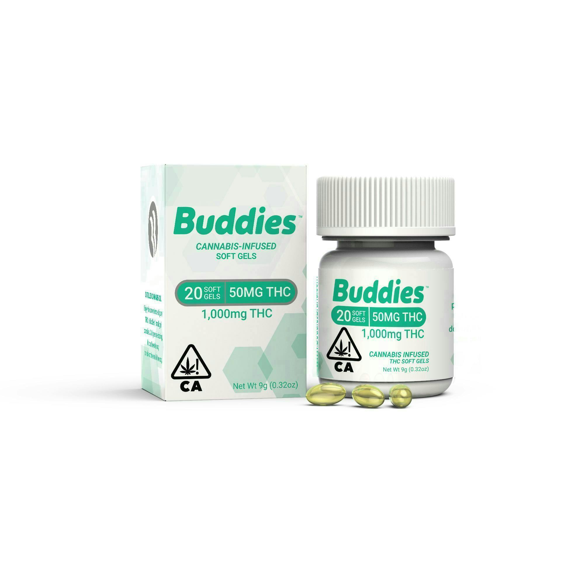 PCO | Capsules | 1000mg THC | 20ct | 50mg/ea