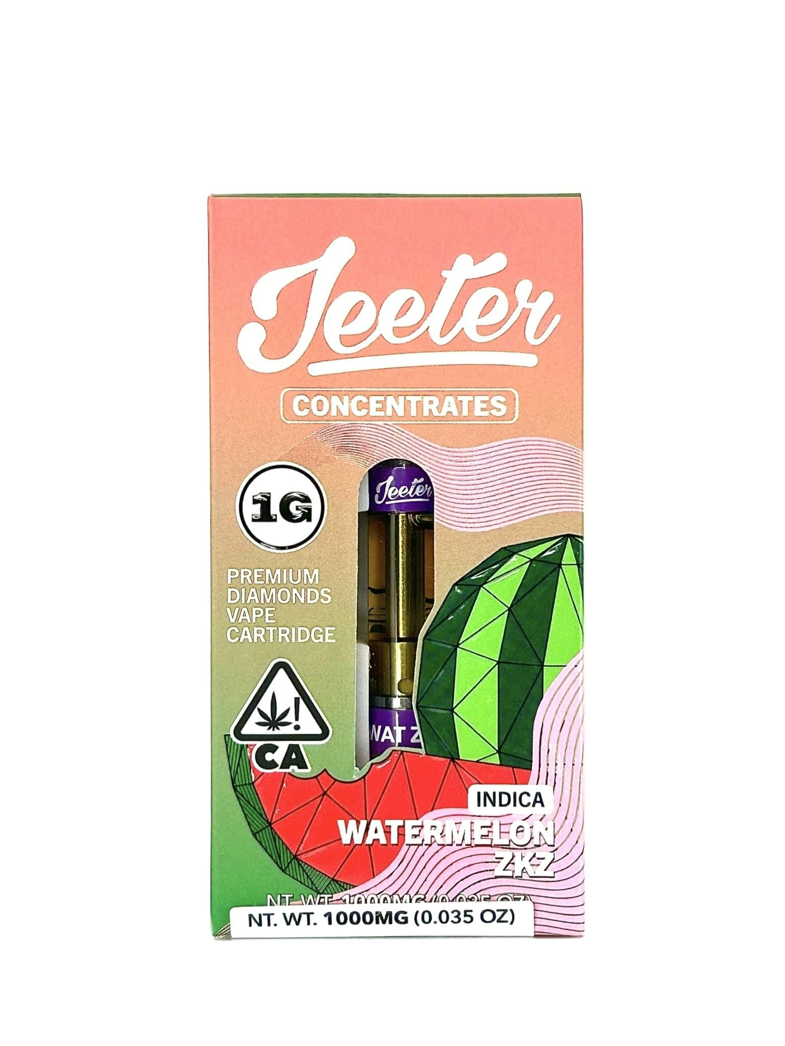 Jeeter - Premium Diamonds - Watermelon ZKZ - Postless Cart 1g