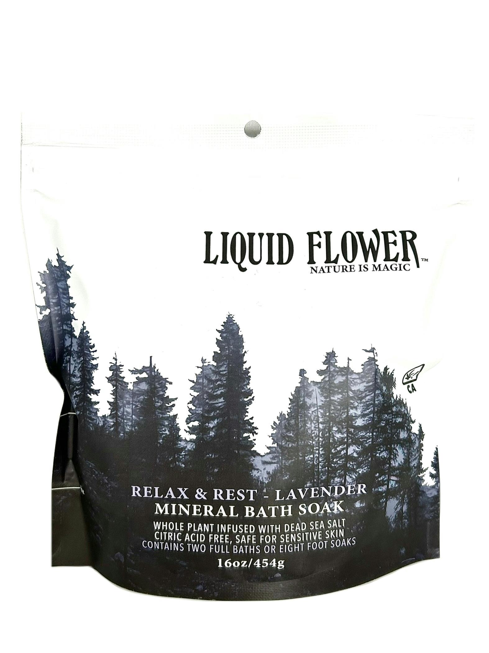 Relax Lavender Mineral Bath Soak 16oz
