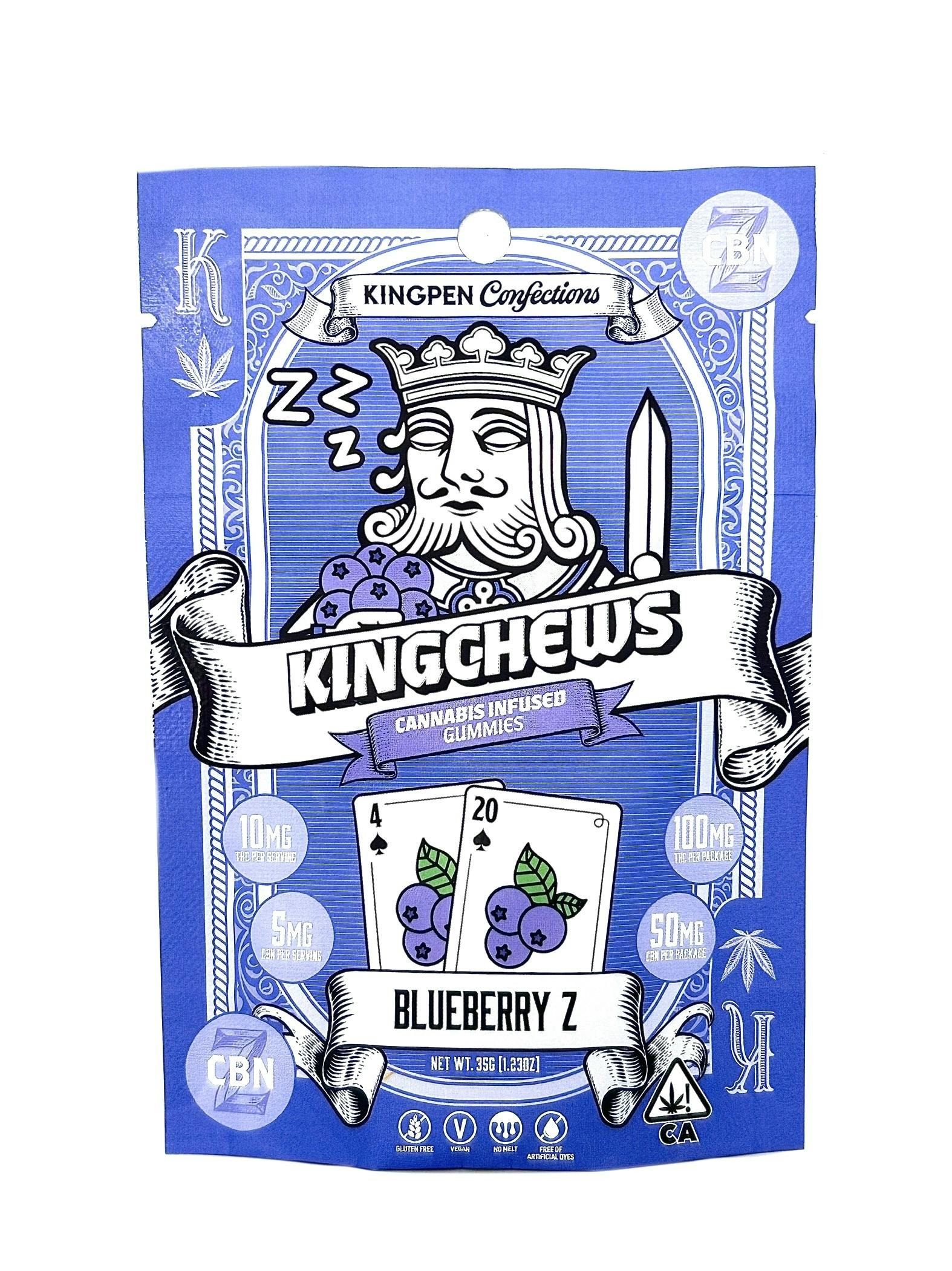 king: Chews - Blueberry Z
