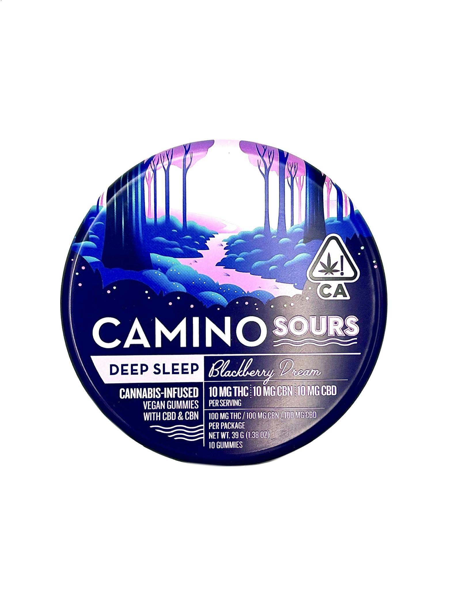 Sours - Deep Sleep - Blackberry - 1:1:1 THC/CBN/CBD - 300mg