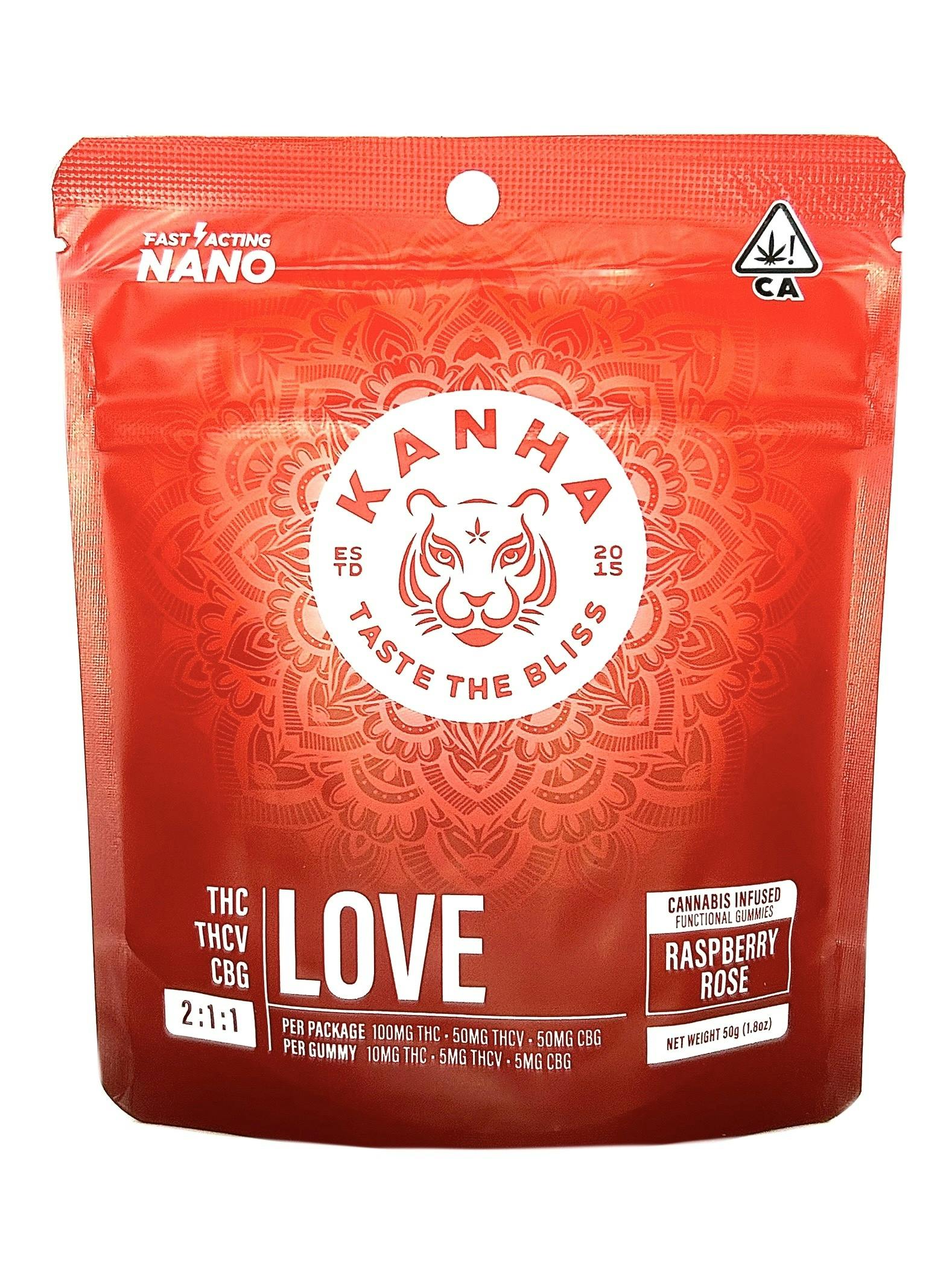 KANHA - NANO — Love - Raspberry Rose