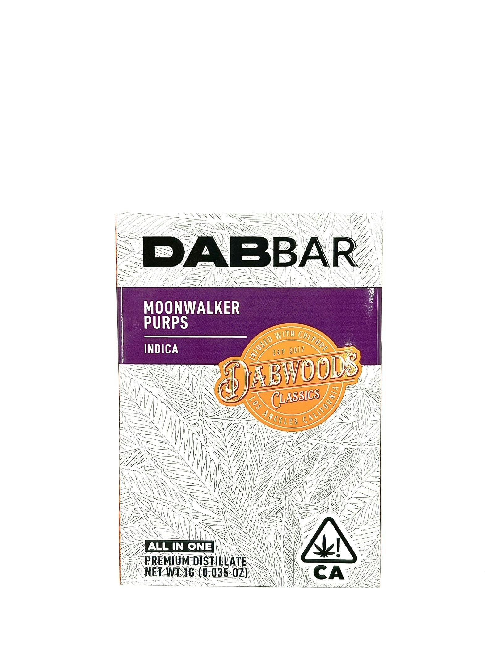 DABWOODS - Dab — Moonwalker Purps